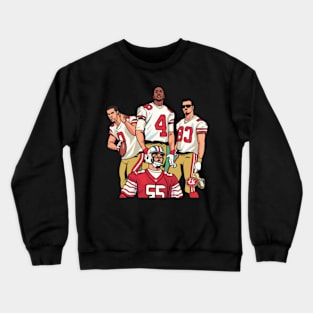 Bang Bang 49 ers gang ,49; ers footbal funny cute  victor design Crewneck Sweatshirt